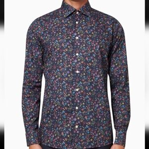 EtonValley of flowers shirt - Button Shirt EU43, 17 Neck